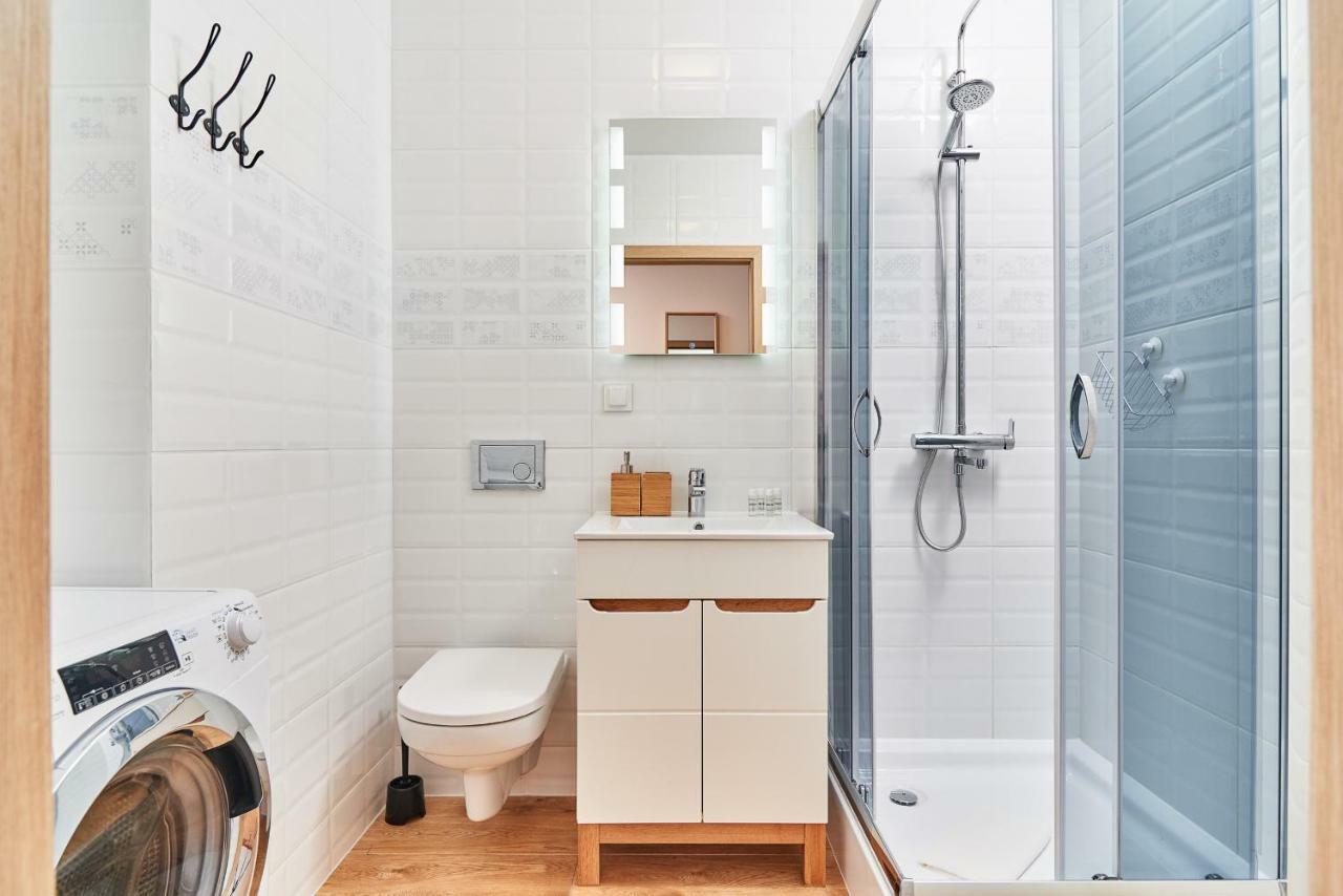 Vintage Apartment In New Estate With Parking - Krzyki Wroclaw By Noclegi Renters מראה חיצוני תמונה