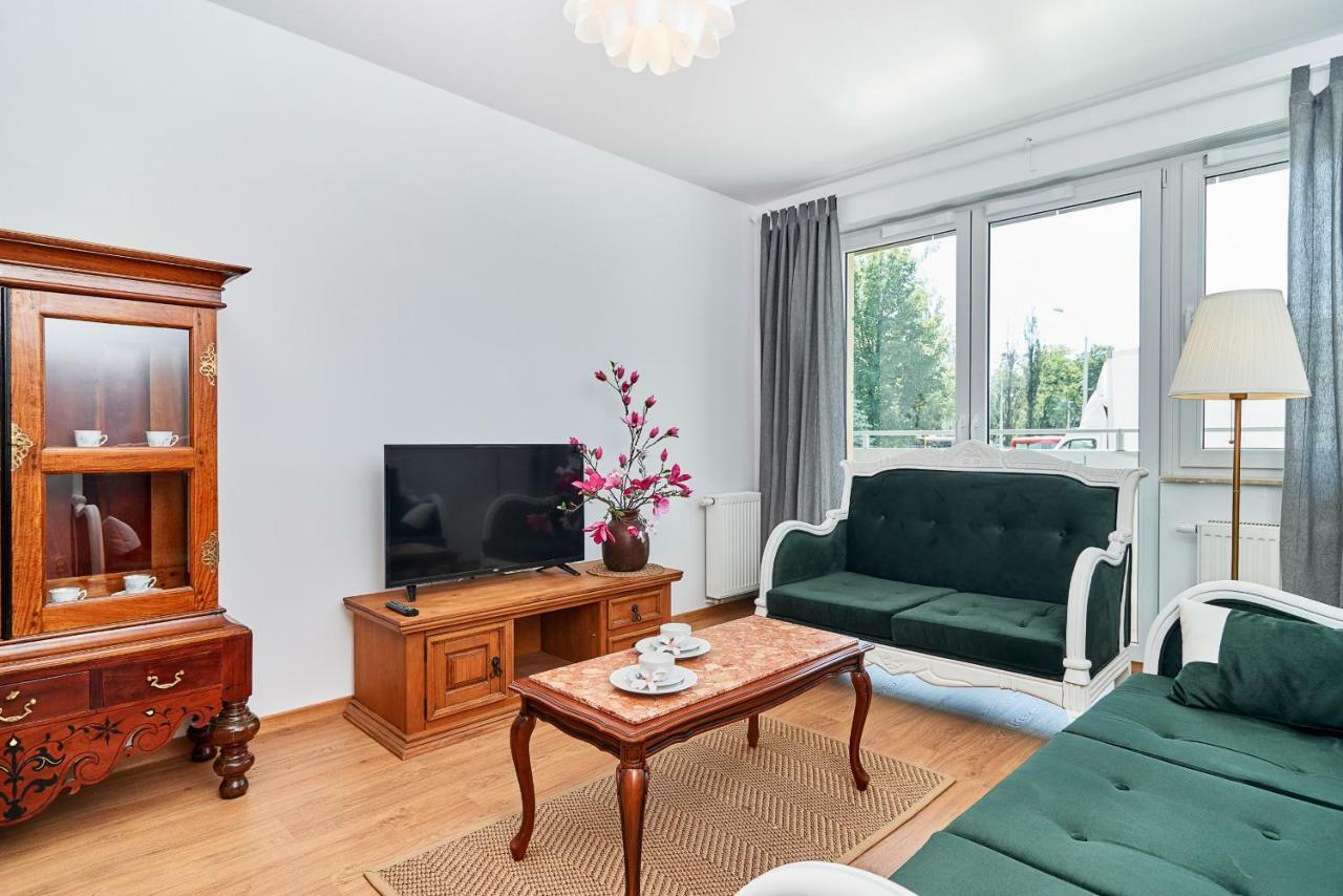 Vintage Apartment In New Estate With Parking - Krzyki Wroclaw By Noclegi Renters מראה חיצוני תמונה